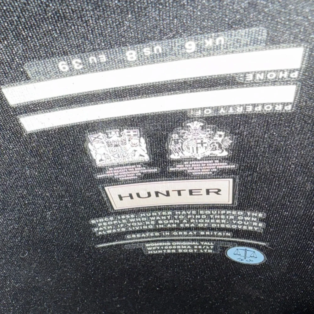 Hunter Women's Original Tall Rain Boots - Picture 6 of 6